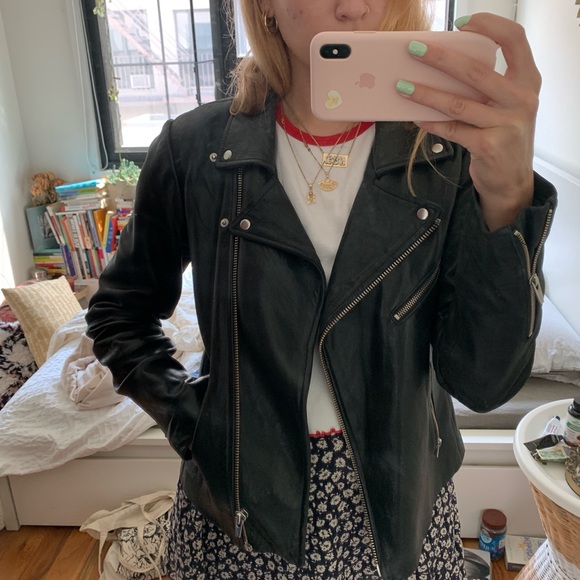 veda bad leather jacket